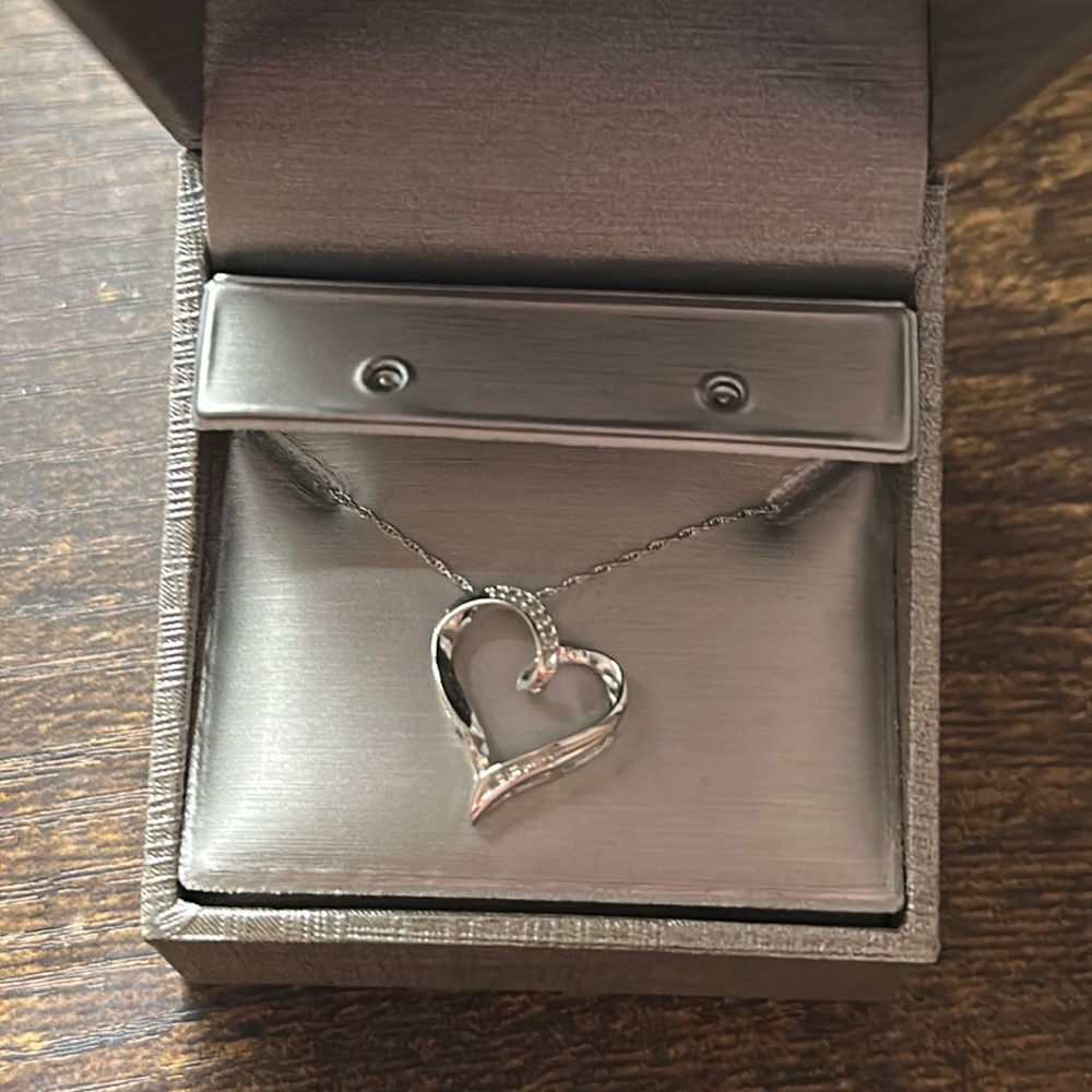 Zales Diamond Heart Necklace